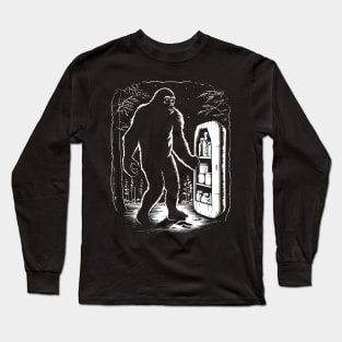 Refrigerator in the woods Long Sleeve T-Shirt